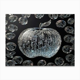 Glass Apple 7 Canvas Print