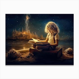 Joy Of Reading 33 Canvas Print