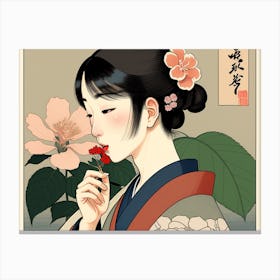 The Flower Canvas Print