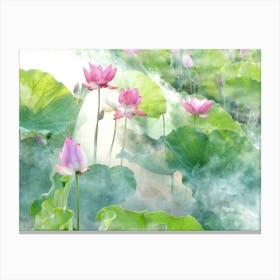 Lotus Flower 16 Canvas Print