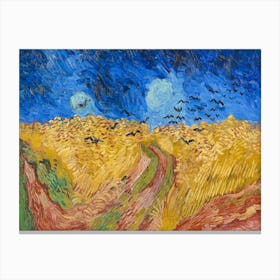 Wheatfield With Crows (1890), Vincent Van Gogh Canvas Print