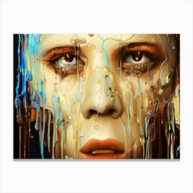 Drenched Canvas Print