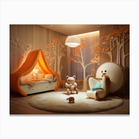 Children'S Bedroom Canvas Print