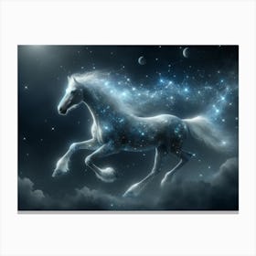 Star-Horse Fantasy Canvas Print