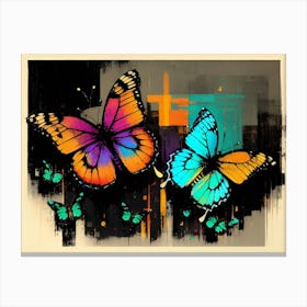 Butterfly Painting 215 Canvas Print