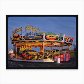 Disco Star Ride Seaside Heights New Jersey Canvas Print