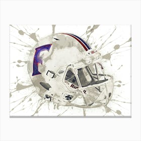 Florida Gators NCAA Helmet Poster 1 Canvas Print