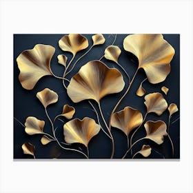 Ginkgo Leaves 8 Canvas Print