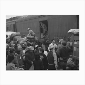 Los Angeles, California, The Evacuation Of The Japanese Americans From West Coast Areas Under U 1 Canvas Print