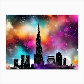Dubai Skyline 9 Canvas Print