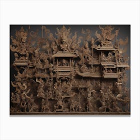 Ancient Architecture  Canvas Print