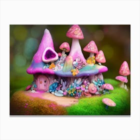 Fairy House 7 Canvas Print