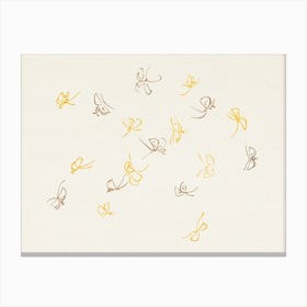 Abstract Butterfly, Cho Senshu (3) Canvas Print