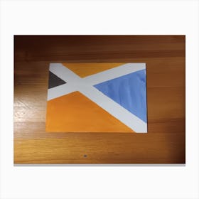 Tape art 1 Canvas Print