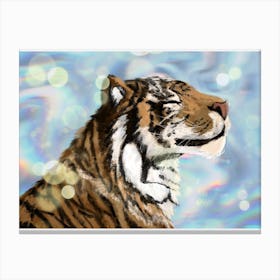 Tiger Dream Horizontal Canvas Print