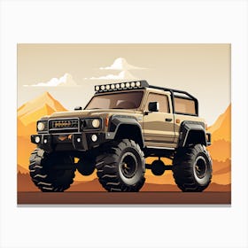 Jeep Off Road Expedition Canvas Print