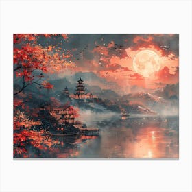 Asian Landscape Painting 17 Canvas Print