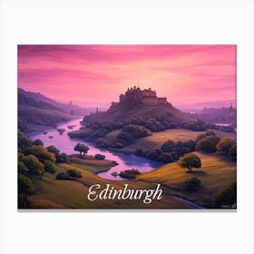 Edinburgh Canvas Print