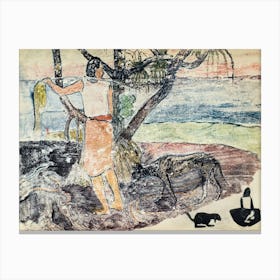 Noa Noa, Voyage De Tahiti (1926), Paul Gauguin Canvas Print