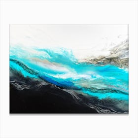 Wave Crashing Canvas Print