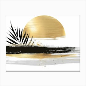 Golden Sunset 2 Canvas Print