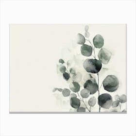 Eucalyptus Leaves Canvas Print Canvas Print