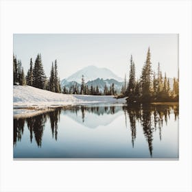 Panoramic Rugged Landscape Canvas Print