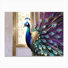 Peacock 30 Canvas Print