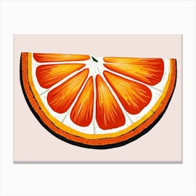 Orange Slice Canvas Print