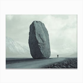 Large Rock Canvas Print