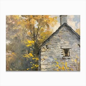 Old Stone House Canvas Print