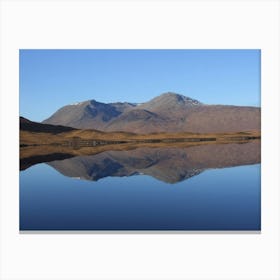 Black Mount the Highlands 1 Canvas Print