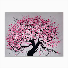 Japanese Blossom Tree Canvas Print