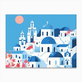 Santorini 12 Canvas Print