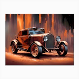 Old Fashioned Car Canvas Print