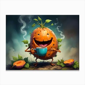 Happy Harvest Brew #12 Canvas Print