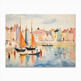 Fishermans Harbour 2 Canvas Print