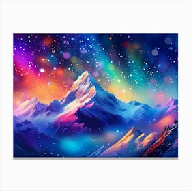 Mountain Range Canvas Print