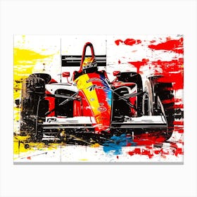 Grand Prix Racing Car - Racing Viral Canvas Print