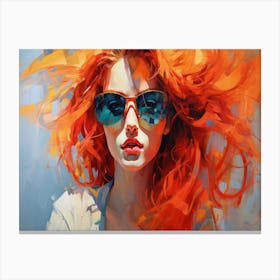 'Sunshine Girl' Canvas Print