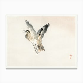 Sparrow, Kōno Bairei Canvas Print
