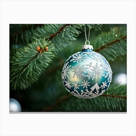 Christmas Ornament 1 Canvas Print