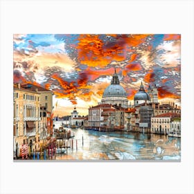 Capital Cities - Sunset In Venice Canvas Print