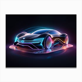 Futuristic Car 15 Canvas Print