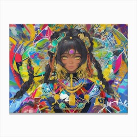 Asian Girl 1 Canvas Print