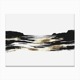 Black And Gold Canvas Print 63 Canvas Print