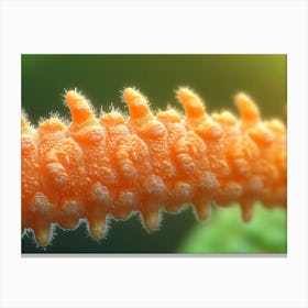 Close Up Of A Caterpillar Canvas Print