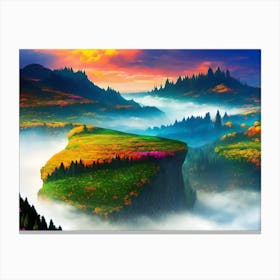 Landscape Wallpapers 4 Canvas Print