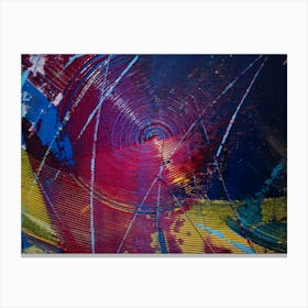 Blue abstraction Canvas Print