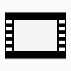 Movie Film Frame Canvas Print